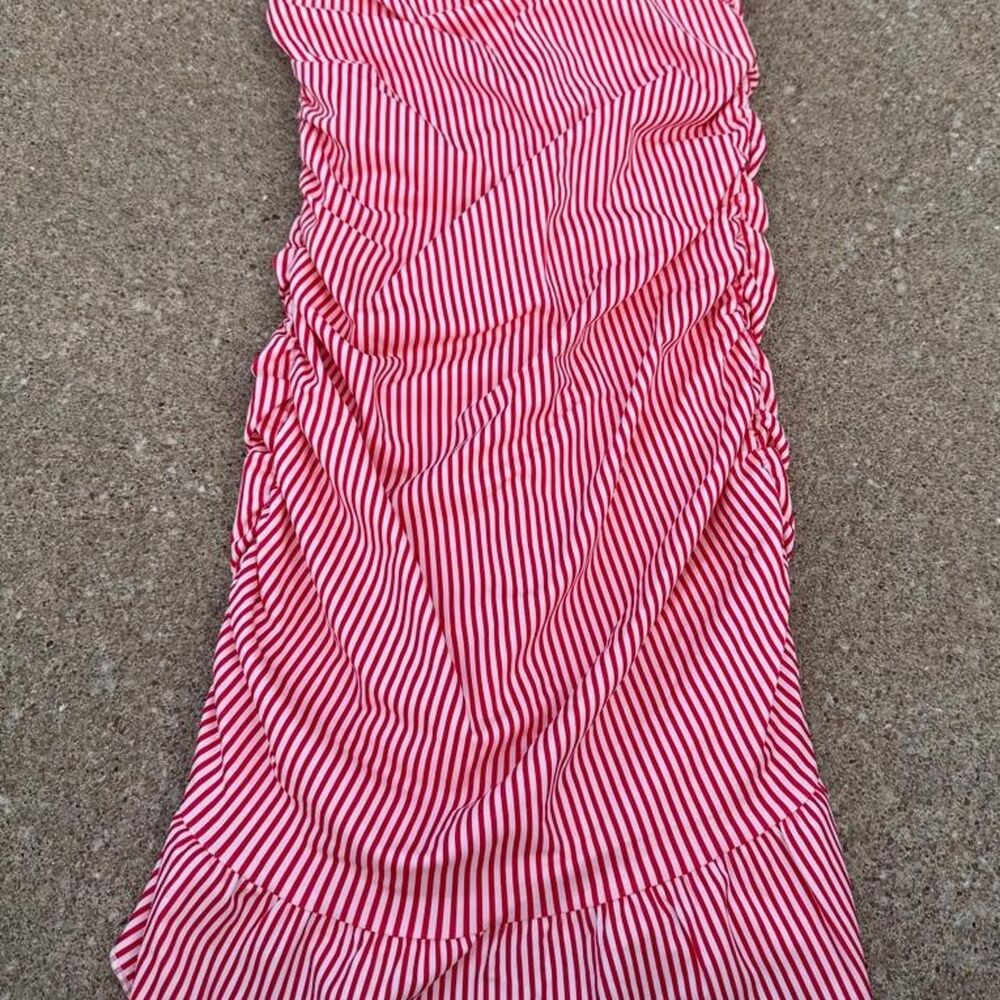 Edikted Women's Pink and Red Dress